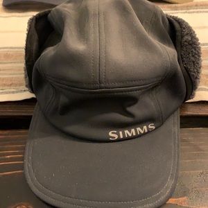 Simms Fishing extreme cold weather flap hat